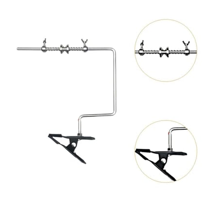Fishing Line Spooler Winding Machine with Large Clamp (9.45x7.87x0.79 inch), Portable Reel Winder Spooling Accessories