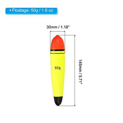 PATIKIL Fishing Slip Bobbers EVA Fishing Float for Saltwater Freshwater Fishing - style: 1.8oz