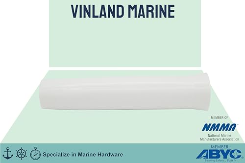 Vinland Marine Flared Fishing Rod Holder Insert Sleeves Pack of 4, Fishing Rod Holder Liner for Aluminum Rod Holder, for T Top Rod Holder, for clamp on Rod Holders for Boat