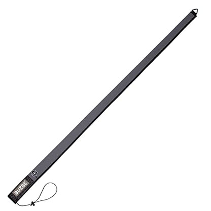 BUZBE Casting Quik-Shield Rod Cover, Fishing Rod Sleeve, Rod Sock, Neoprene Rod Cover, Casting Rod Cover - color: Light Grey