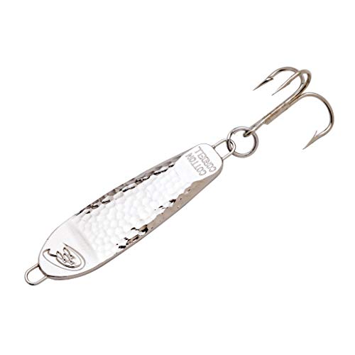 Cotton Cordell C.C. Spoon Spinner-Bait Fishing Lure - color: Silver, size: 2.125 in (0.5 oz)