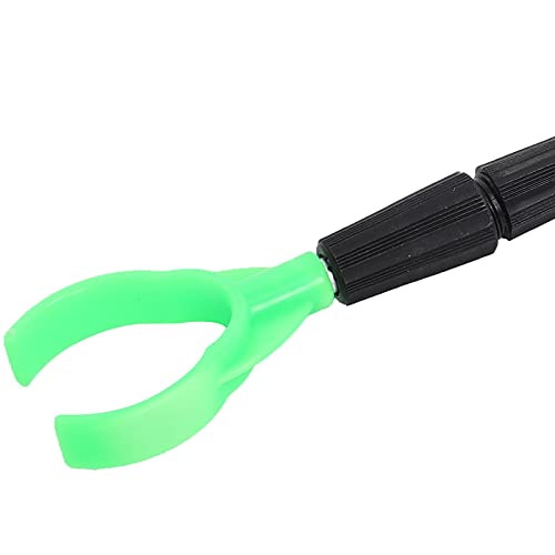 Fishing Rod Holder, Aluminum Alloy Telescopic Bank Stick with Y Head, Portable Ground Spike Rod Rest for Sea and Carp Fishing