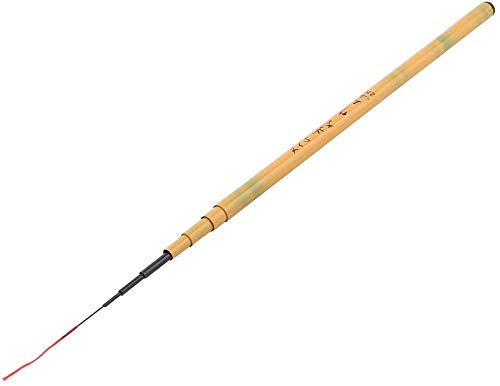 XMHF Traveling Fishing Rod 6 Sections Telescopic Pole Retractable Angling Fishing Pole Rod 1.7M Length - size: 1.7M
