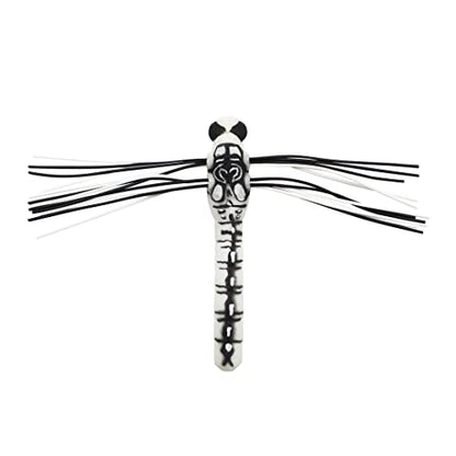 Lunkerhunt Dragonfly Fishing Lures | Most Realistic Weedless Fishing Lure | Great Top Water Fishing Lure with Double Skirted Wings | Perfect for Bass, Trouth and Pike, Weedless Bait