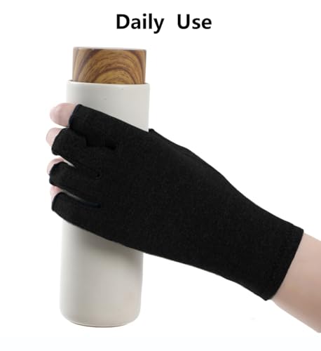 Women-Sunblock-Half -Finger-Gloves-Mesh Summer UV Protection Outdoor Nonslip Gloves for Hiking Driving Golfing