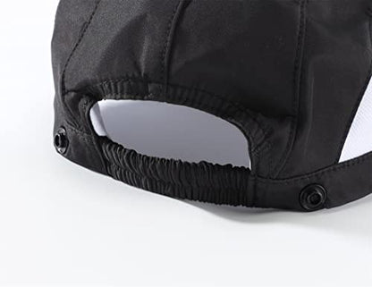Connectyle Kids Sun Hat with Removable Neck Flap UPF 50+ Sun Protection Baseball Cap Summer Beach Sun Hats 3-6 Years - color: Black