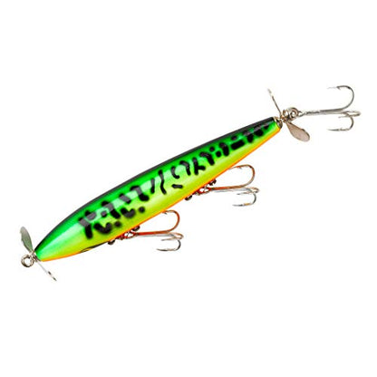 Smithwick Lures Devil's Horse Propeller Topwater Fishing Lure - Mimics Fleeing Shad - color: Tiger Roan, size: 4.5-Inch, 1/2-Ounce