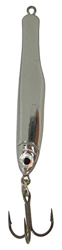 Thundermist Lure Company Stingnose Jigging Spoon - color: Silver, size: 3/4 oz