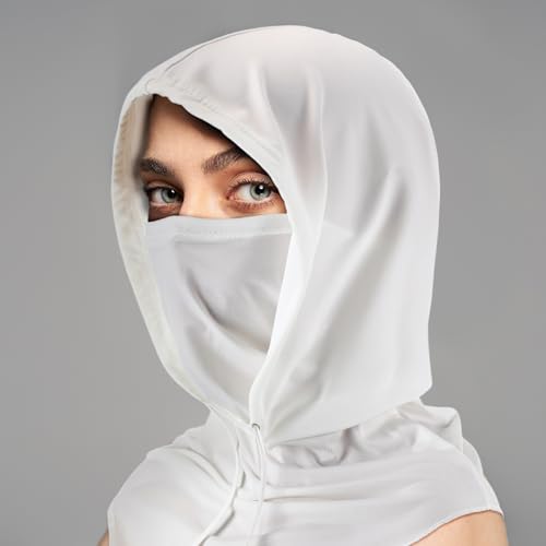 Cooling Balaclava Face Mask Breathable Full Head Mask Sun Protection Neck Cover UV Face Cover for Men Women - color: Classic Color