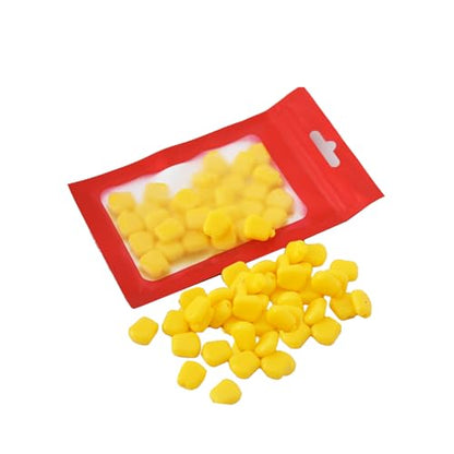 120 Pcs Carp Lures Corn Head Lure Carp Bait for Fishing Simulation Fake Corn Floating Soft Baits Carp Fishing Lures with Nice Scent Carp Fishing Trout Fishing Cat Fish