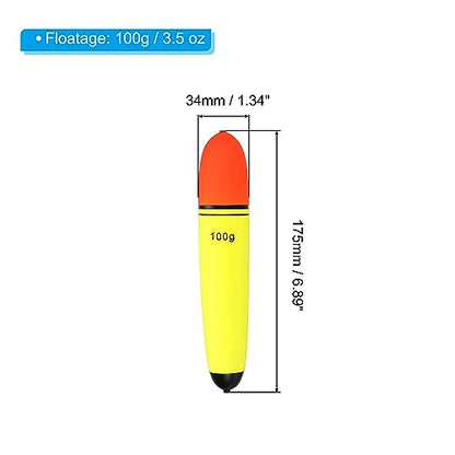 PATIKIL Fishing Slip Bobbers EVA Fishing Float for Saltwater Freshwater Fishing - style: 3.5oz