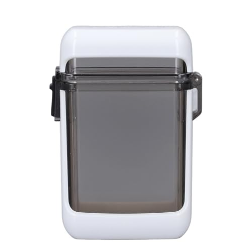 Pocket Case, Transparent Sealing Multifunctional Badge Holder Case with Lanyard for ID Cards Keys, Ideal for Swimming Rafting Beach Outdoor (White) - color: White