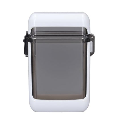 Pocket Case Transparent Sealing, Badge Holder Case, Multifunctional ID Card Holder with Lanyard for Swimming Rafting Surfing Beach Sports (White) - color: White