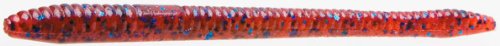 Zoom Bait Finesse Worm Bait-Pack of 20 - color: Plum