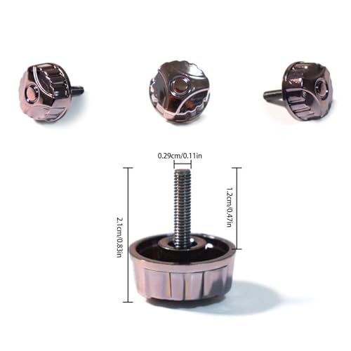 Fishing Reel Replacement Parts for Fishing Reel Knob Crank Power Foldable Handle Grip Fishing Reel Handle Screw Caps