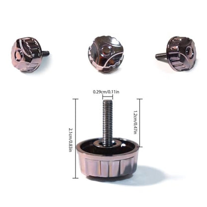 Fishing Reel Replacement Parts for Fishing Reel Knob Crank Power Foldable Handle Grip Fishing Reel Handle Screw Caps