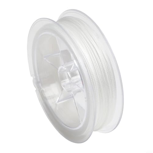 8-Strand Polyester for Braided Fly Line Backing 20lb or 30lb 50m Dacron with Pre-Tied Loop for Trout Bass and Freshwater Fishing, High Strength - size: B