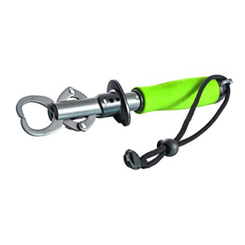 Aluminum Fish Hook Remover Removal Fishing Tools Tackle Squeeze-Out 6.7in Green - color: Green