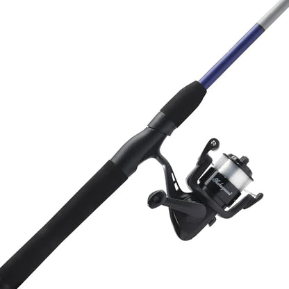 Shakespeare Catch More Fish Spinning Reel and Fishing Rod Combo with Kit - color: Lake/Pond - Grey, style: 2024 Model