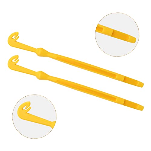 Realure 6 Pcs Fish Hook Line Quick Fishing Knot Tying Tool Kit with Disgorgers, Tie Fast Metal Fishing Line Tieing Tool, Portable Tying Knotting Tool for Fly Fishing Sea Fishing Casting Fishing