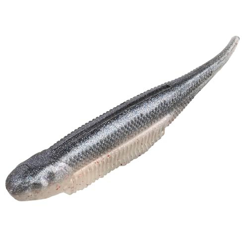 Strike King Strike King Spotlight Shim-E Minnow Fishing Lure, Soft Plastic Jerkbait, 6-Pack - color: Pro Blue Red Pearl, size: 3"
