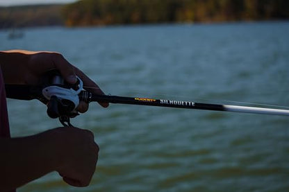 Duckett Fishing Silhouette Spinning & Casting Rods, Premium Lightweight Fishing Rod for All Skill Levels, Sensitive Sensi-Touch Blanks, Durable 316 Stainless Micro-Guides - size: 7'0" Medium Heavy Fast Casting