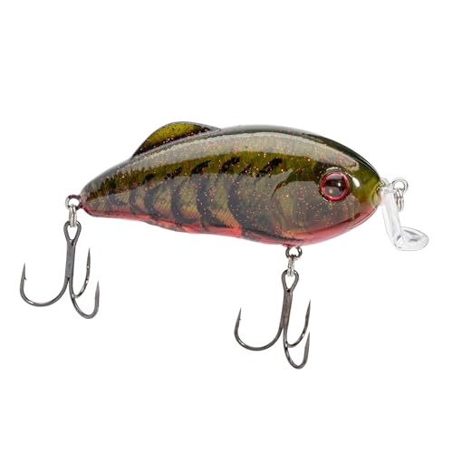 Strike King Hybrid Hunter Jr. Crankbait - color: 468 - Phantom Watermelon Seed Red Craw
