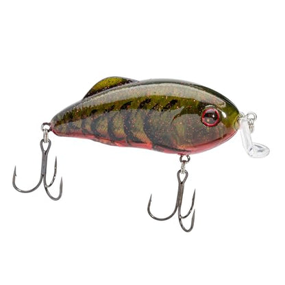 Strike King Hybrid Hunter Jr. Crankbait - color: 468 - Phantom Watermelon Seed Red Craw
