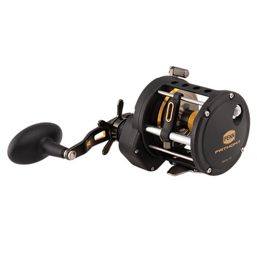 Fathom II Level Wind-Multirolle – Salzwasser-Angelrolle für Boots-, Küsten- und Kajakangeln - size: 30