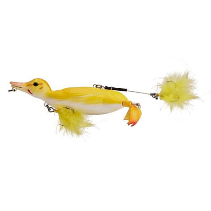Savage Gear 3D Duck Fishing Hard Bait - color: Yellow Duckling, size: 4 1/4 in - 4 1/4 oz