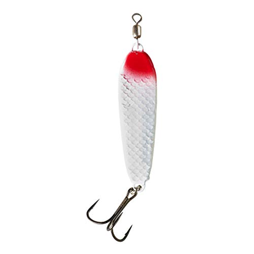 War Eagle Jigging Spoon Fishing Lure with Built-in Swivel and EWG Treble Hook - color: Billy's Special, size: 7/8 oz