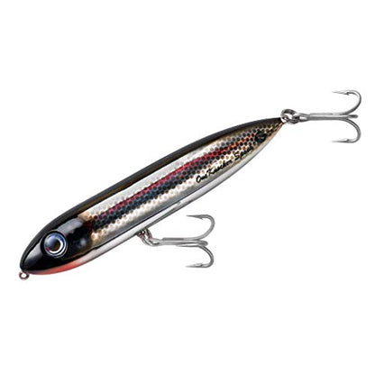 Heddon One Knocker Spook - color: Black Shiner