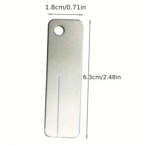 Diamond Stone Fishing Hook Sharpener Portable Keychain Fish Hook Sharpening Tool for Outdoor Fishing (A (Singe Side Mate)) - color: A (Singe Side Mate)