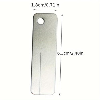 Diamond Stone Fishing Hook Sharpener Portable Keychain Fish Hook Sharpening Tool for Outdoor Fishing (A (Singe Side Mate)) - color: A (Singe Side Mate)