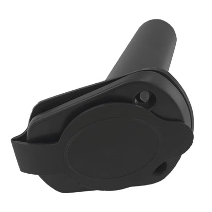 ISURE MARINE 4pc Kayak Fishing Rod Holder - Plastic Flush Mount Boat Rod Holders with Cap Cover for Canoe and Fishing Tackle Accessory