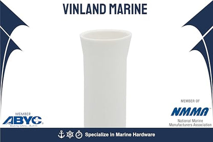 Vinland Marine Flared Fishing Rod Holder Insert Sleeves Pack of 3, Fishing Rod Holder Liner for Aluminum Rod Holder, for T Top Rod Holder, for clamp on Rod Holders for Boat