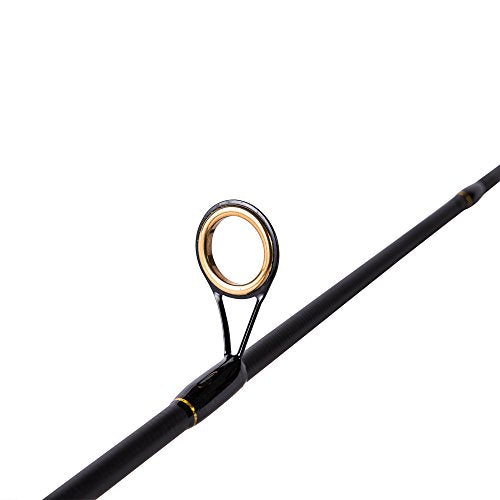 2 Piece 7 Feet Spinning Rod 24 Ton Carbon Fiber Spincasting Fishing Rod with 2 Tips - Medium and Medium Heavy Portable Spin Bass Fishing Rod