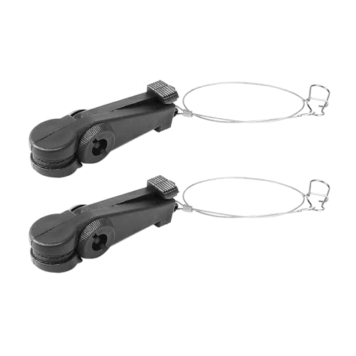EUPHENG Fishing Downrigger Line Release Clips with Leader Snap, 2PCS/5PCS Release Clips for Downrigger Planer Board Trolling Offshore Fishing - size: 2 PCS
