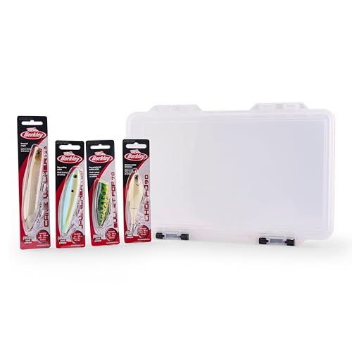 Berkley Choppo Topwater Fishing Lure, Ghost White, Size 105, Cupped Propeller Tail for Balance of Sound and Spray, Equipped with Sharp Fusion19TM Hook - color: Ghost White, size: 105mm - 3/4 oz