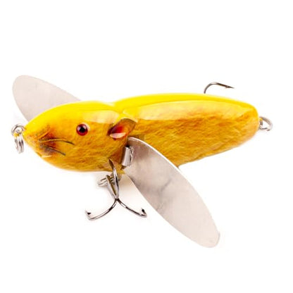 WOLFSKIN Topwater Bait Fishing Lure Crank Baits Floating Tractor Rat Lure Set Fishing Bait kit for Bass Freshwater Saltwater - color: Color-3