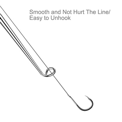 Fish Hook Remover, 4pcs Fishing Hook Quick Removal Device, Security Extractor Fishhook Disconnect Removal Tool for Fishing - size: 7 inches (2 Pack)