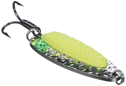 Blue Fox Pixiee Spoon, 1/2-Ounce, Fluorescent Chartreuse UV