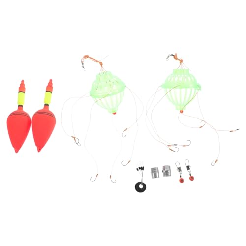 Fluorescent Buoy Mixed Lures Artificial Fishing Bait Combination Buoy Tackle