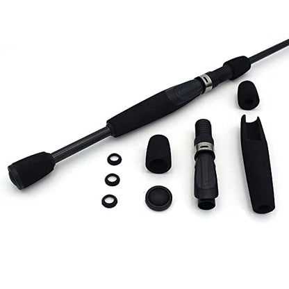 TEAMWILL Fishing Rod Building and Repair EVA Handle Casting Split Grip with Reel Seat New