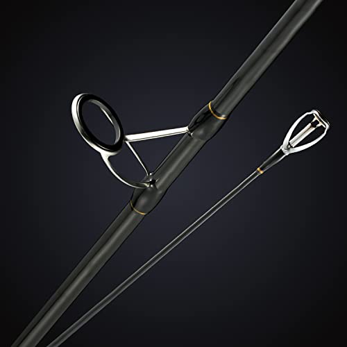 BERRYPRO Light Surf Spinning Rod Striper Fishing Rod Striped Bass surf Rod (9'/9'6''/10'6''/11'/12') - style: 11'- 2pc