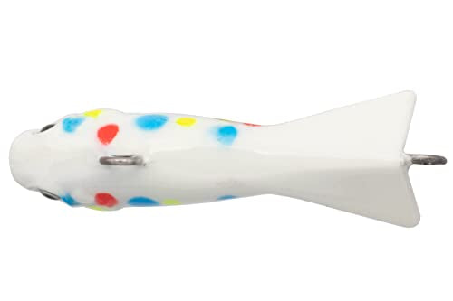 Eurotackle Z-Darter V2 Ice Fishing & Panfish Rattle Jigging Minnow Lure - color: Wonder B (Glow)