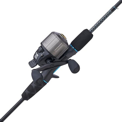 Ugly Stik GX2 Spincast Reel and Fishing Rod Combo - size: 6 Size Reel - 5\'6" - Medium - 2pc, style: New Model - Blue - Youth