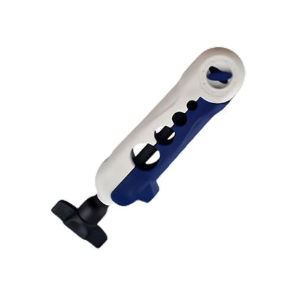 Fishing Reel Winders Sea Rod Casting Line Wrapper Spoolers Portable Winding Tool Removable Winding Device Enduring Portable Reel Line Spoolers Machine - color: Blue and white