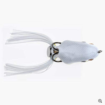 Scum Frog Trophy Series Topwater Bass Fishing Hollow Body Frog Lure with Weedless Hooks - color: Shameless Shad, size: 5/8 Ounce