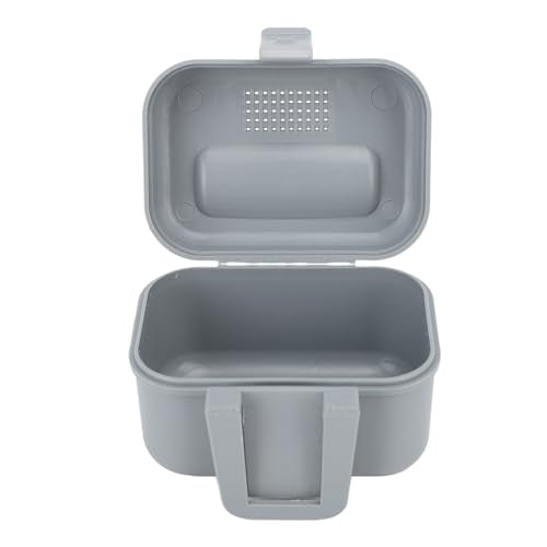 Haofy Bait Holder, Secure Fishing Bait Station Grey Heat Lightweight for Outdoor (S)